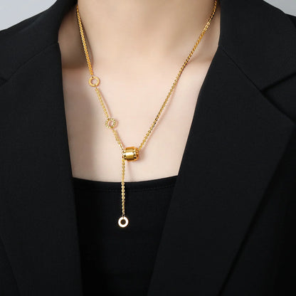 Minimalist Tiny Hearts Choker – Delicate Gold-Plated Necklace